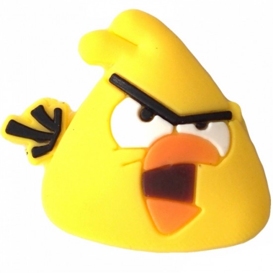 ANTIVIBRADOR ANGRY BIRD - AMARELO